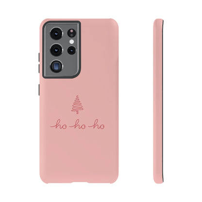 Peach Christmas Tree Phone Case | iPhone, Samsung, Pixel - Personalized Stylish Crafts