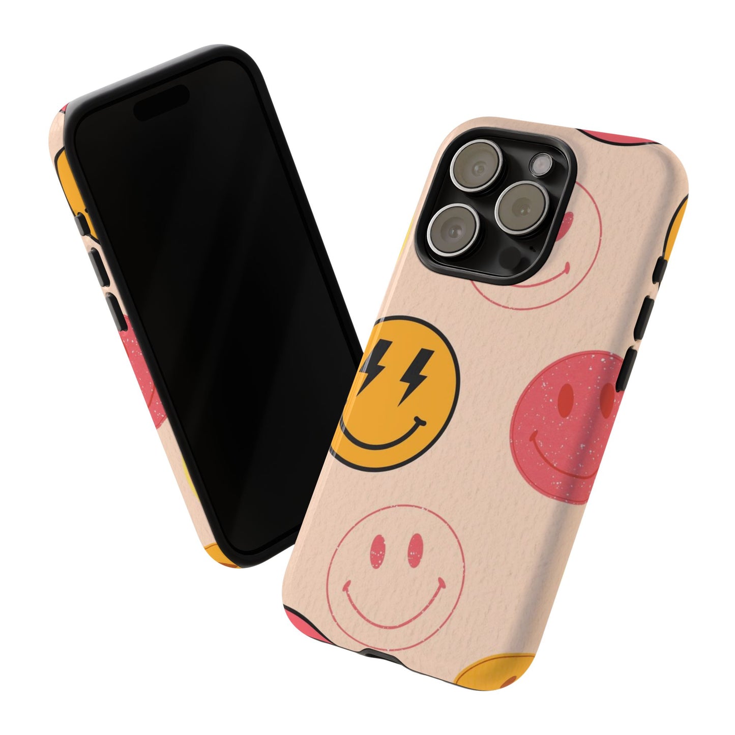 Smiley Pattern Phone Case | Fun Design for iPhone, Samsung, Pixel - Personalized Stylish Crafts