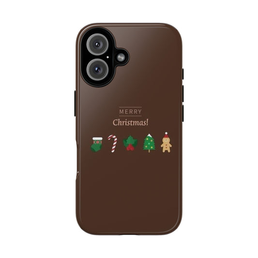 Merry Christmas Phone Case | iPhone Samsung Galaxy Google Pixel - Personalized Stylish Crafts