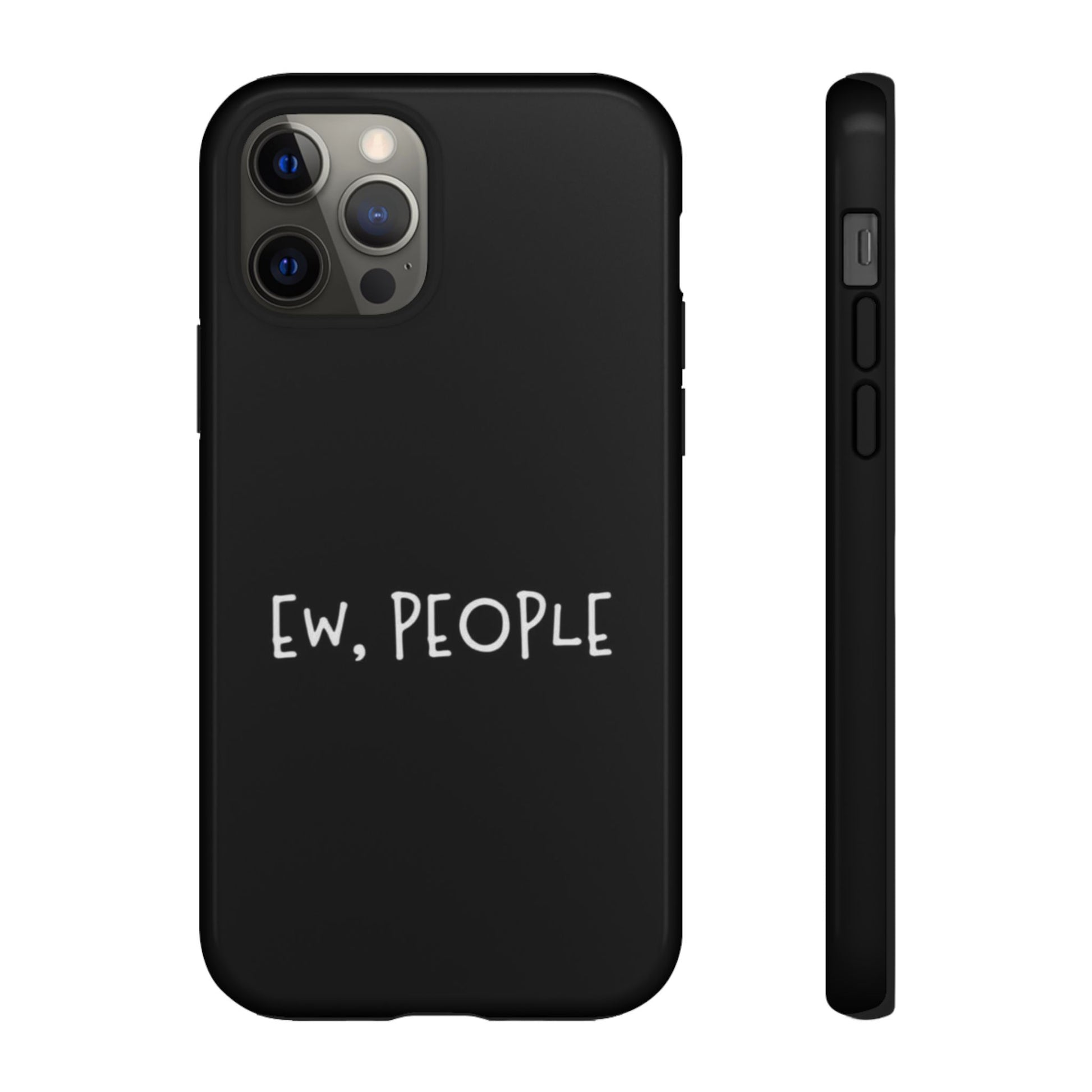 Personalised Black Stylish Phone Case | Quotes - Personalized Stylish Crafts