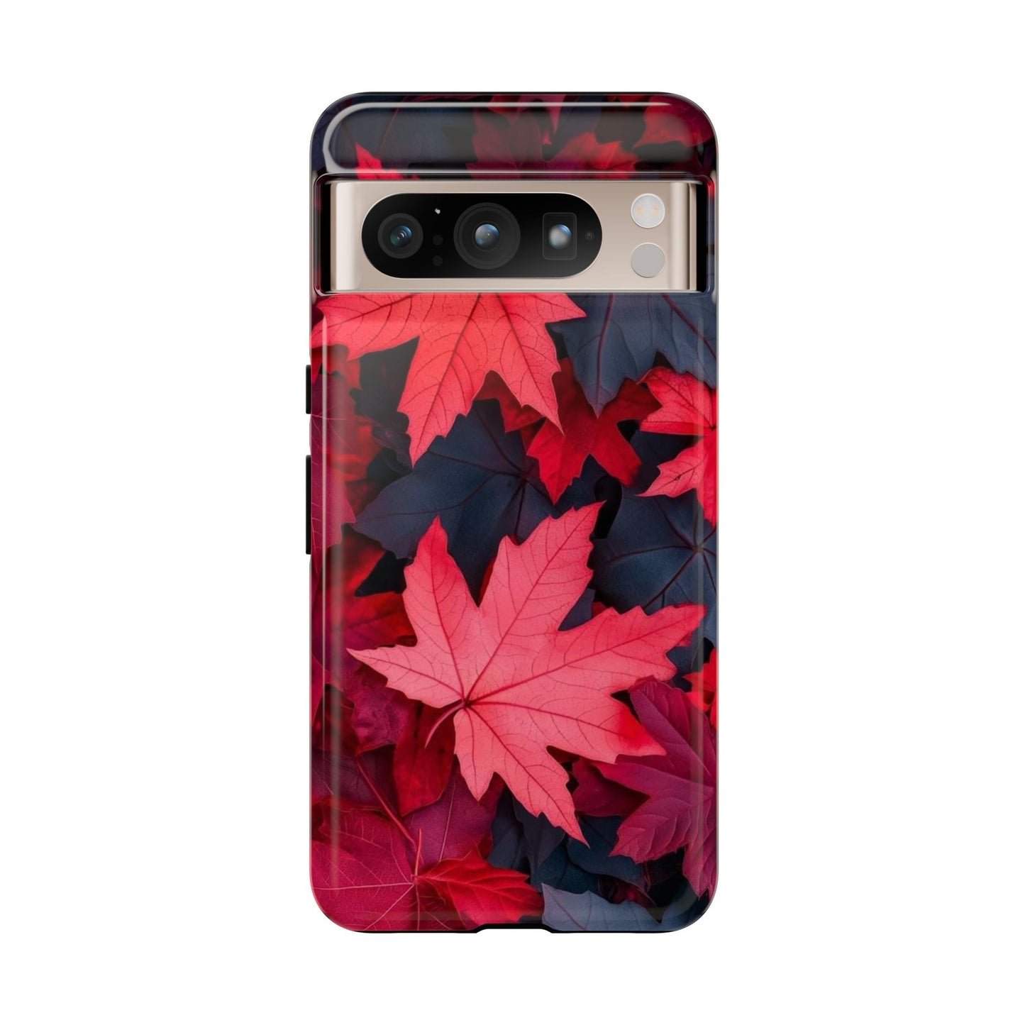 Custom Red Fall Phone Case Design - Personalized Stylish Crafts