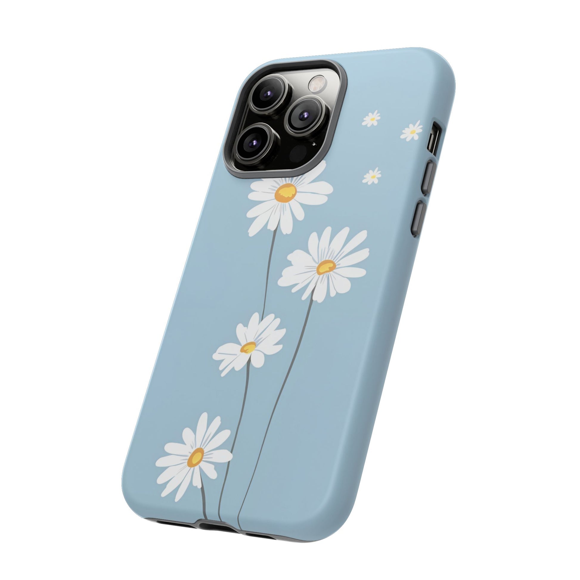 Custom Glossy & Matte Phone Case with Aesthetic Floral Design - Personalized Stylish Crafts