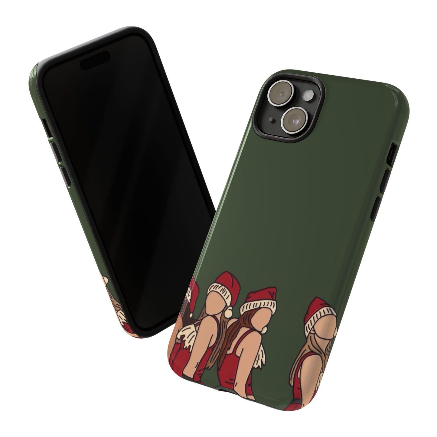 Santa Squad Christmas Phone Case | iPhone, Samsung, Pixel - Personalized Stylish Crafts