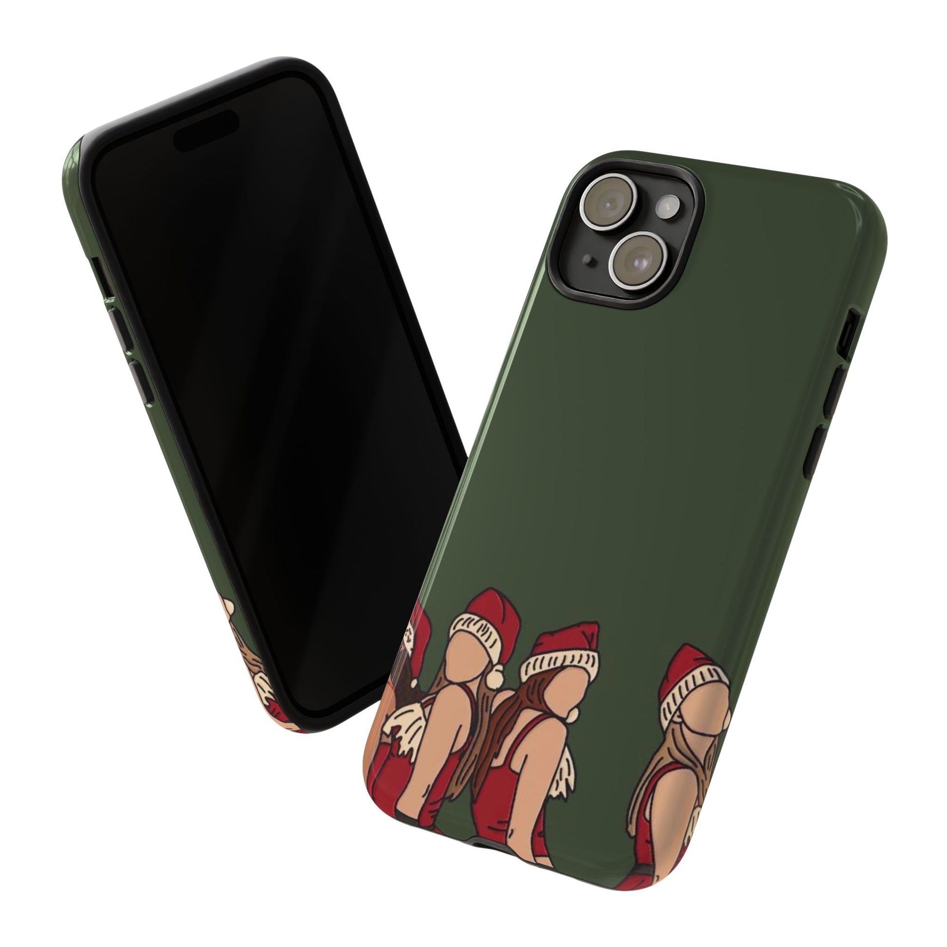 Santa Squad Christmas Phone Case | iPhone, Samsung, Pixel - Personalized Stylish Crafts