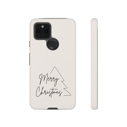 Holiday Season | Merry Christmas White Phone Case Design - Personalized Stylish Crafts