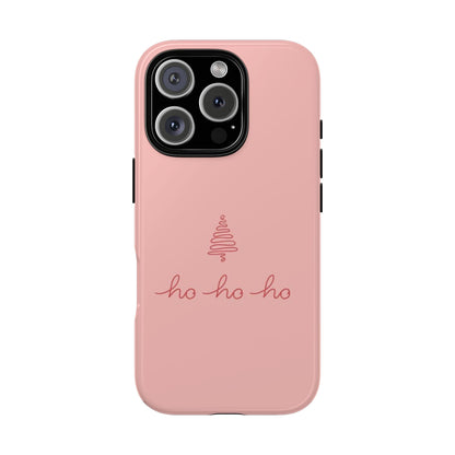 Peach Christmas Tree Phone Case | iPhone, Samsung, Pixel - Personalized Stylish Crafts