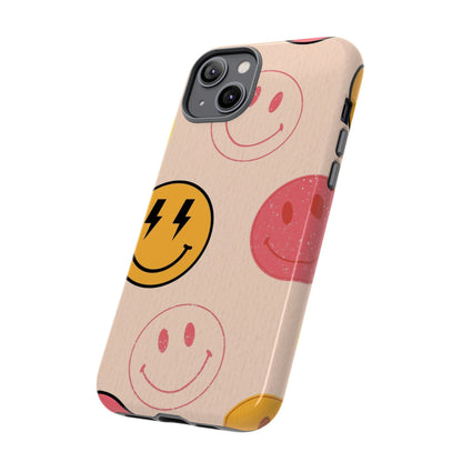 Smiley Pattern Phone Case | Fun Design for iPhone, Samsung, Pixel - Personalized Stylish Crafts