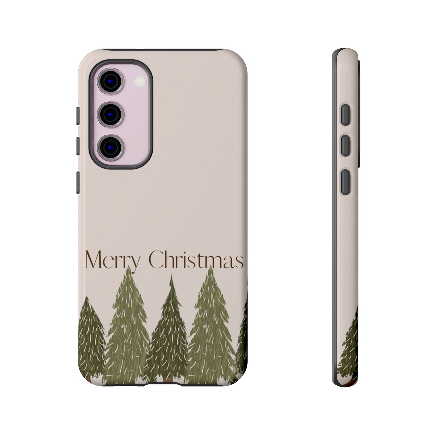 Merry Christmas Tree Phone Case | Best Gift for Holiday - Personalized Stylish Crafts