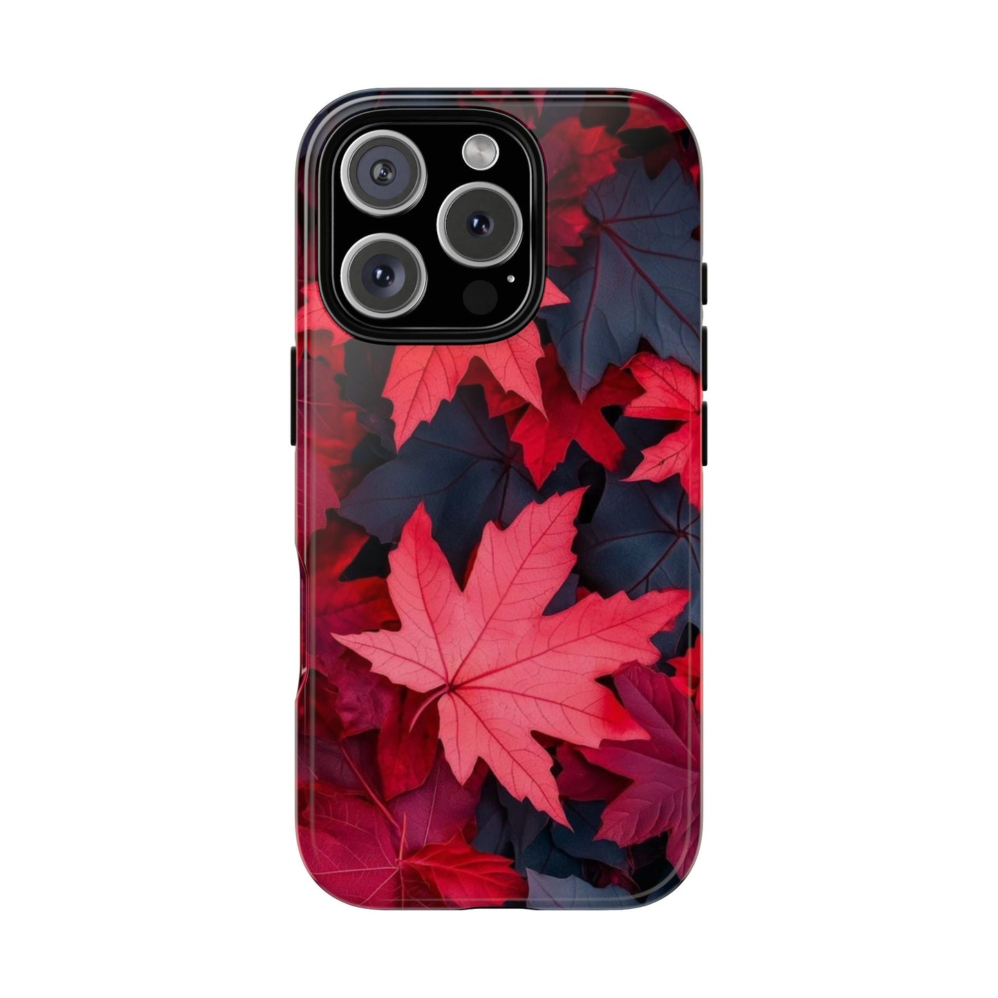 Custom Red Fall Phone Case Design - Personalized Stylish Crafts