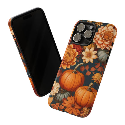 Minimalist Halloween Orange iPhone 14 Case – Cute & Waterproof