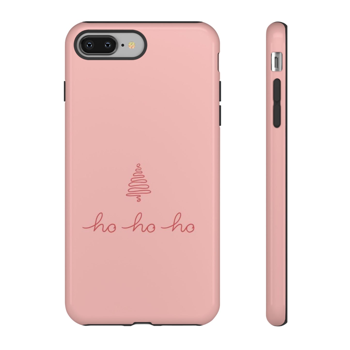 Peach Christmas Tree Phone Case | iPhone, Samsung, Pixel - Personalized Stylish Crafts