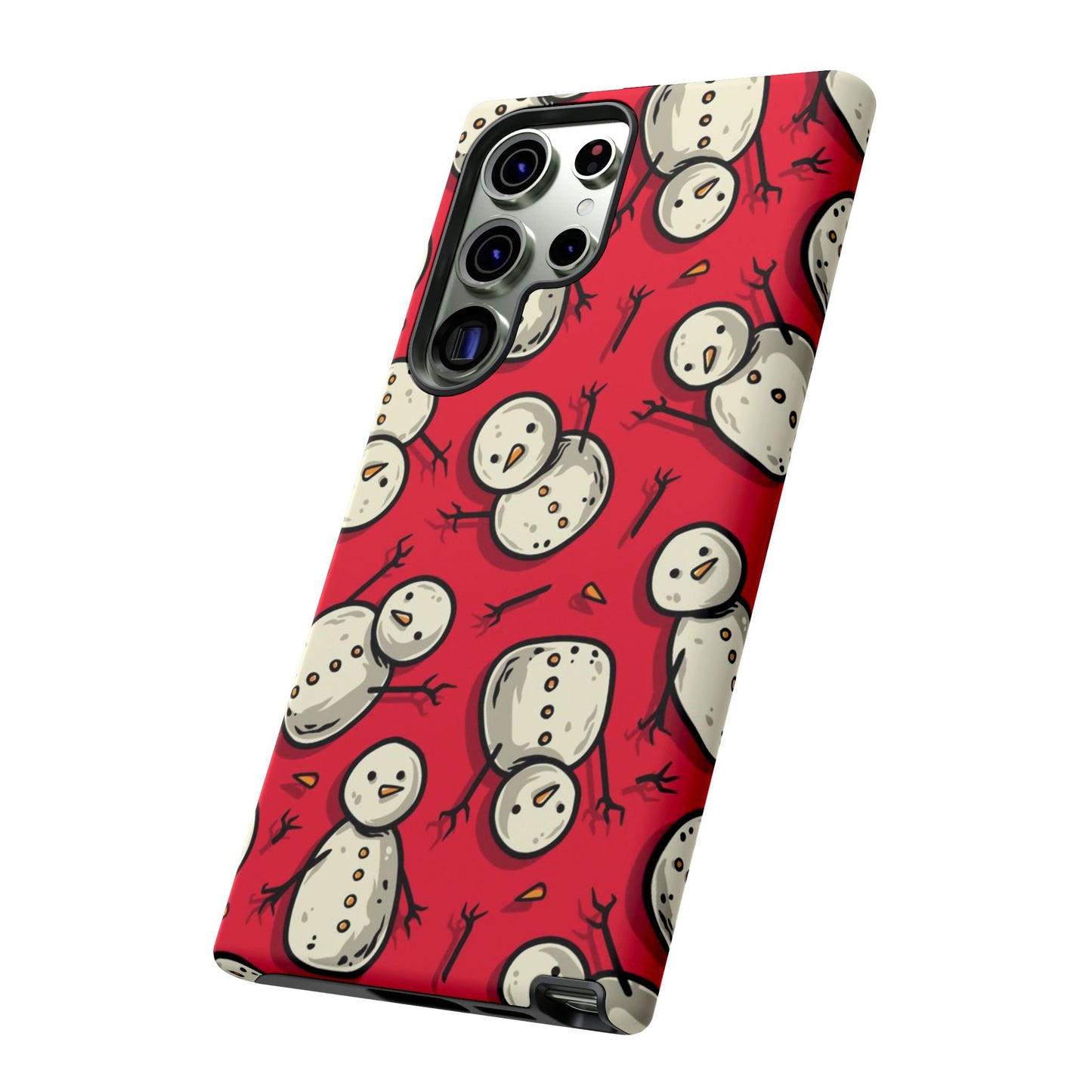 Snowman Phone Case | Festive Holiday Design for iPhone, Samsung, Pixel - Personalized Stylish Crafts