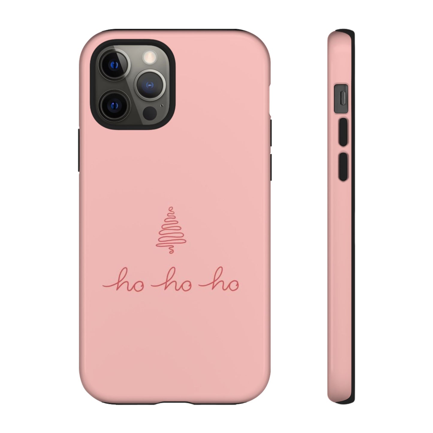 Peach Christmas Tree Phone Case | iPhone, Samsung, Pixel - Personalized Stylish Crafts