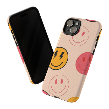 Smiley Pattern Phone Case | Fun Design for iPhone, Samsung, Pixel - Personalized Stylish Crafts