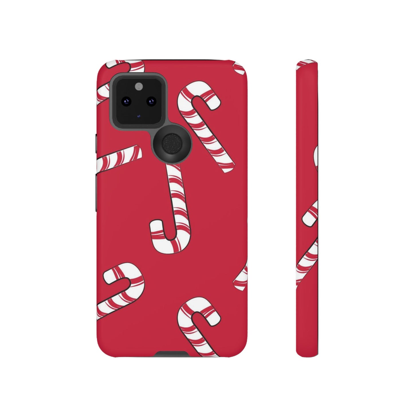 Candy Cane Phone Case | Festive Design for iPhone, Samsung, Pixel - Personalized Stylish Crafts