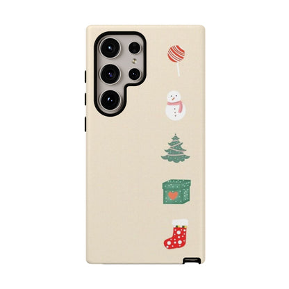 Minimalist Christmas Tree Phone Case | iPhone, Samsung, Pixel, Gift - Personalized Stylish Crafts