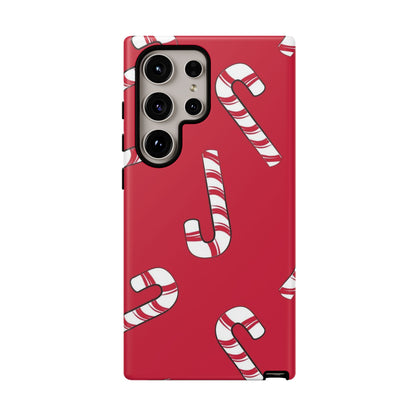 Candy Cane Phone Case | Festive Design for iPhone, Samsung, Pixel - Personalized Stylish Crafts