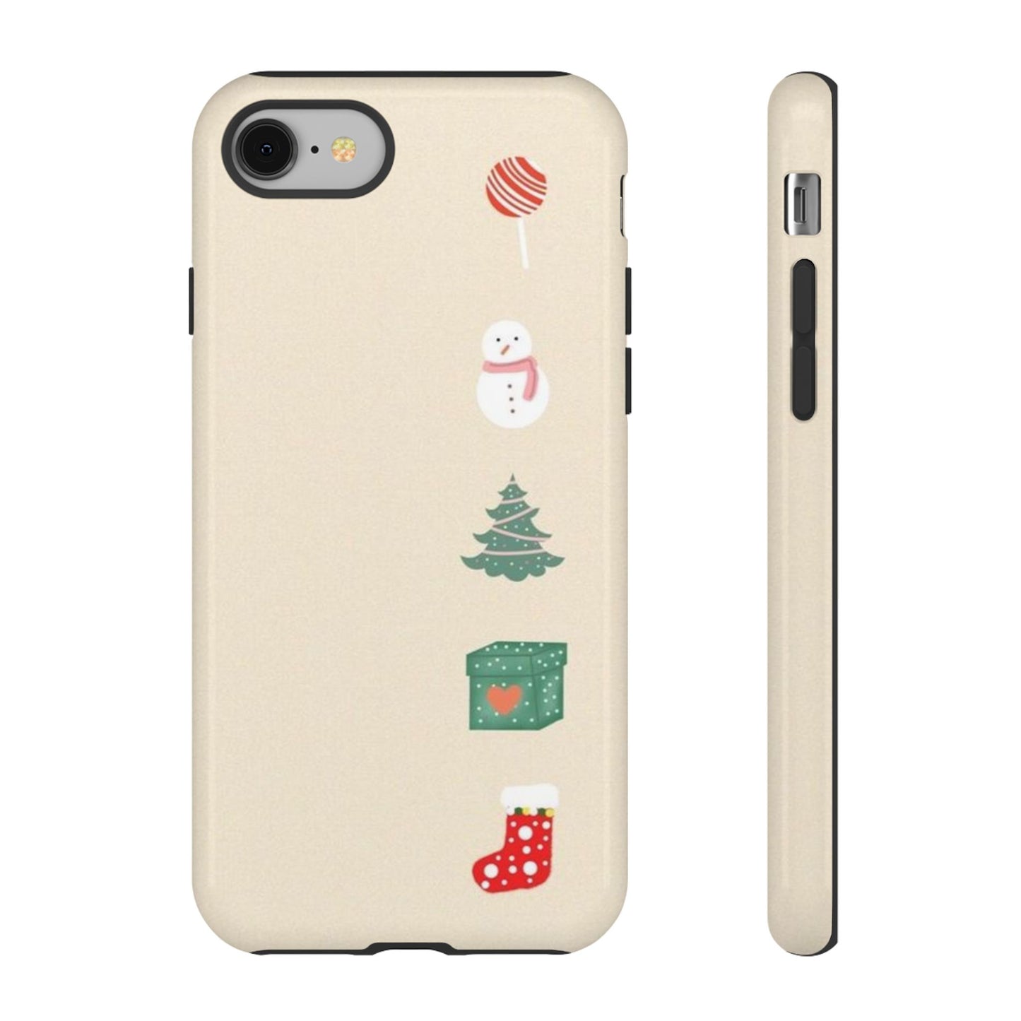 Minimalist Christmas Tree Phone Case | iPhone, Samsung, Pixel, Gift - Personalized Stylish Crafts