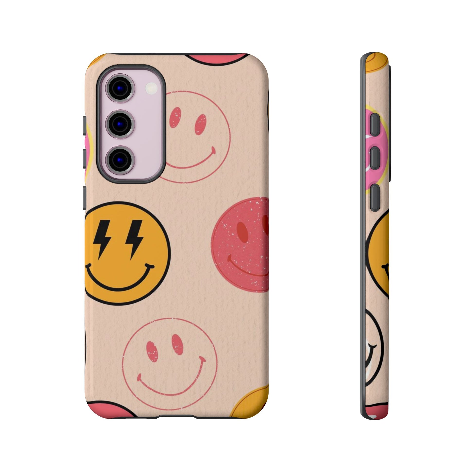 Smiley Pattern Phone Case | Fun Design for iPhone, Samsung, Pixel - Personalized Stylish Crafts