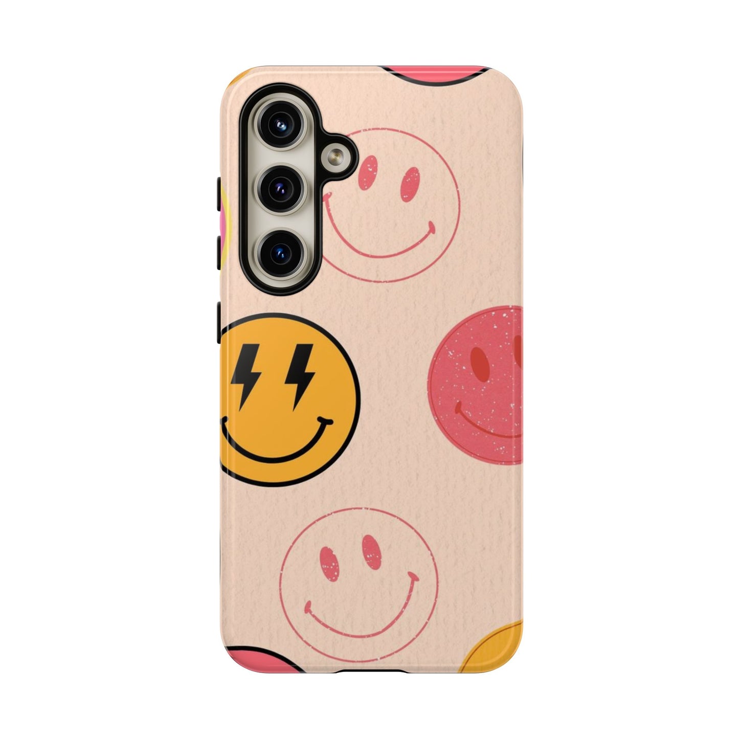 Smiley Pattern Phone Case | Fun Design for iPhone, Samsung, Pixel - Personalized Stylish Crafts