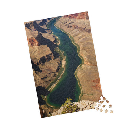 Canyon View 1000 piece Jigsaw Puzzle - Gift for Family Members - Personalized Stylish Crafts