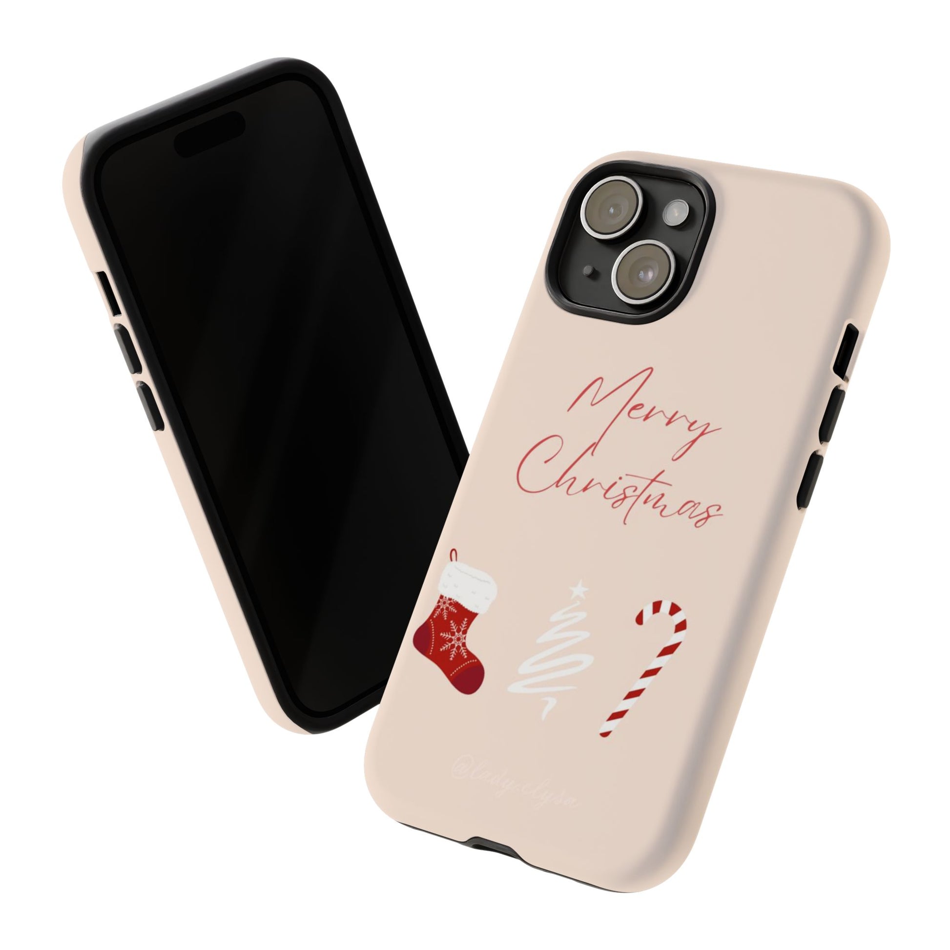 Merry Christmas Decorations Phone Case | iPhone, Samsung, Pixel - Personalized Stylish Crafts