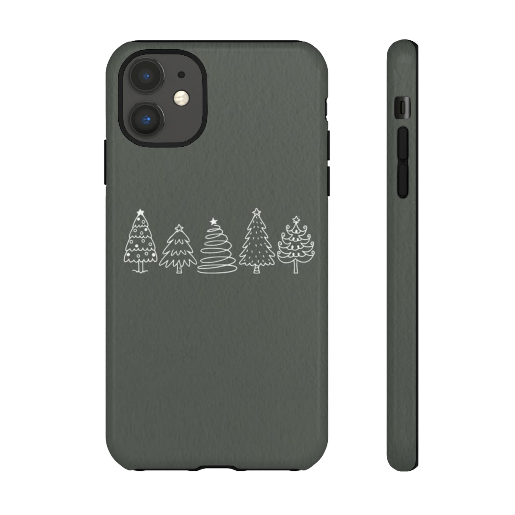 Christmas Tree Phone Case | Holiday Design for iPhone, Samsung, Pixel - Personalized Stylish Crafts