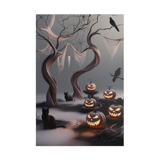 Halloween Art 1000 piece Jigsaw Puzzle for Adults and Kids - Personalized Stylish Crafts