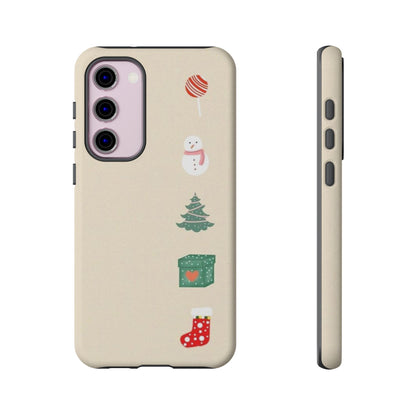 Minimalist Christmas Tree Phone Case | iPhone, Samsung, Pixel, Gift - Personalized Stylish Crafts