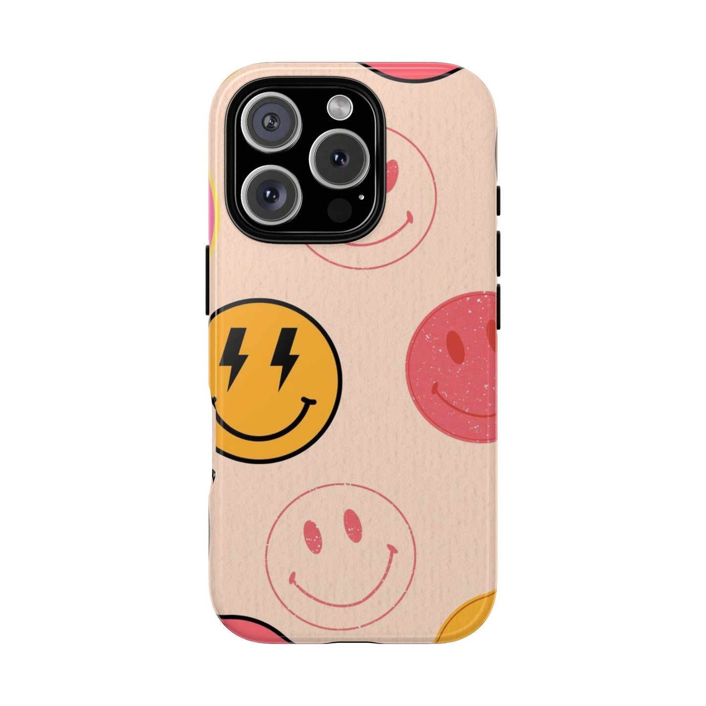 Smiley Pattern Phone Case | Fun Design for iPhone, Samsung, Pixel - Personalized Stylish Crafts