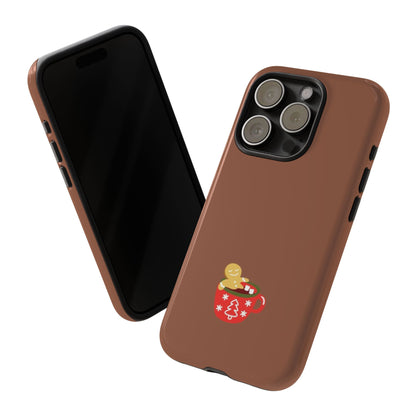 Gingerbread Christmas Phone Case | iPhone, Samsung, Pixel - Personalized Stylish Crafts