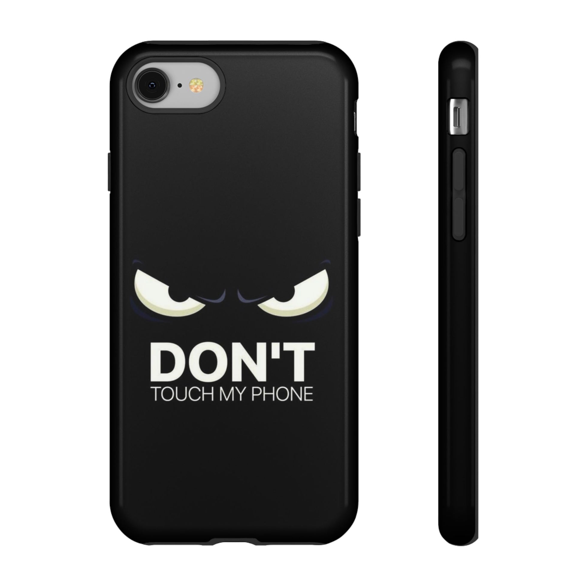 Black IPhone Case with Quote Design | Great Gift for Friends - Personalized Stylish Crafts