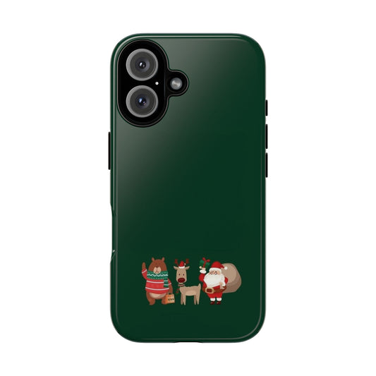 Christmas Phone Case Green | iPhone Samsung Galaxy Google Pixel - Personalized Stylish Crafts