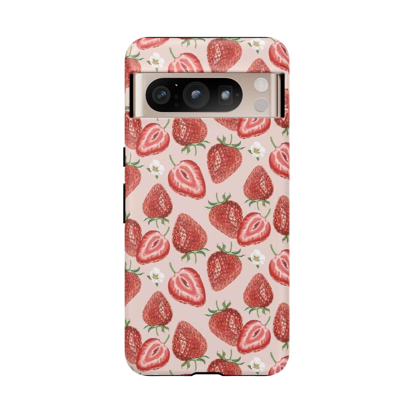 Strawberry Art Wallpaper Phone Case Design - Personalized Stylish Crafts