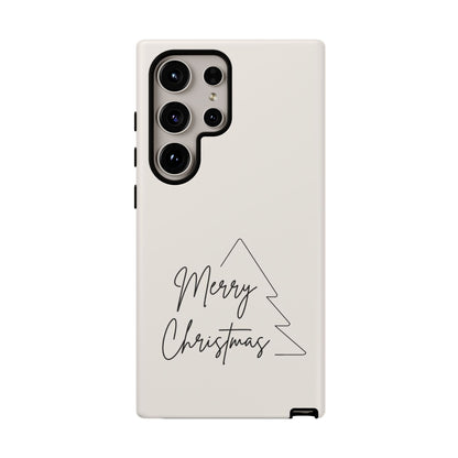 Holiday Season | Merry Christmas White Phone Case Design - Personalized Stylish Crafts