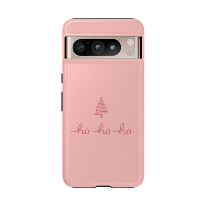 Peach Christmas Tree Phone Case | iPhone, Samsung, Pixel - Personalized Stylish Crafts