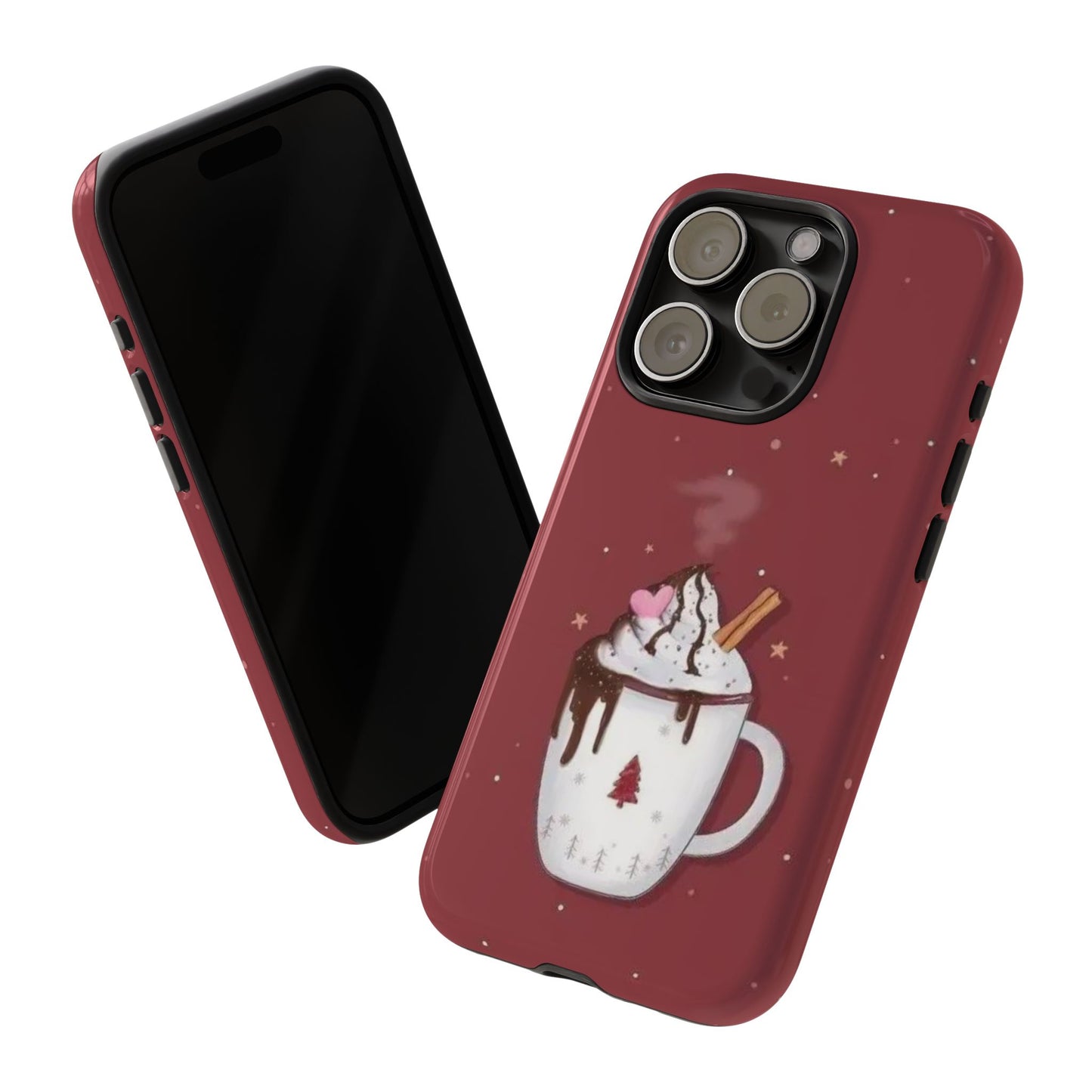 Hot Chocolate Christmas Phone Case | iPhone, Samsung, Pixel - Personalized Stylish Crafts