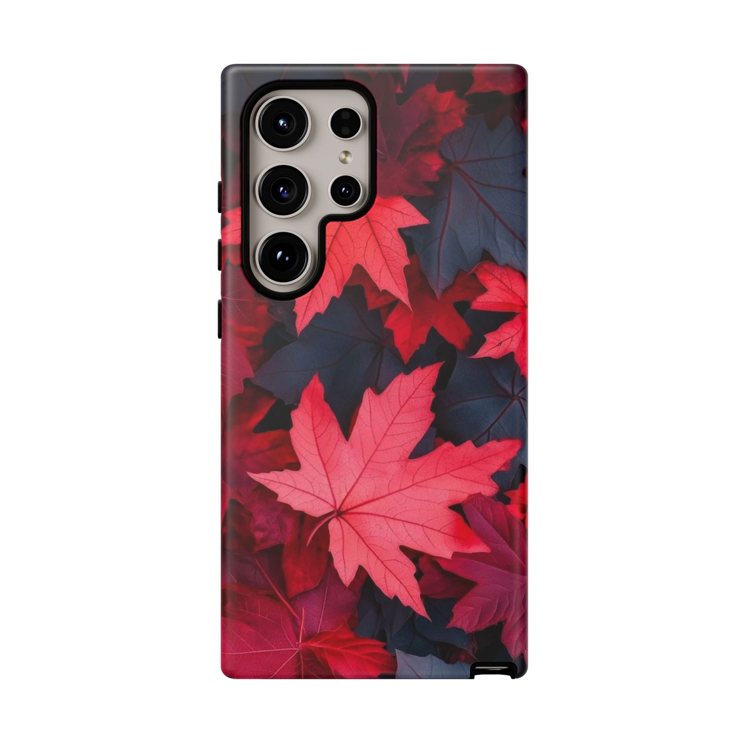 Custom Red Fall Phone Case Design - Personalized Stylish Crafts