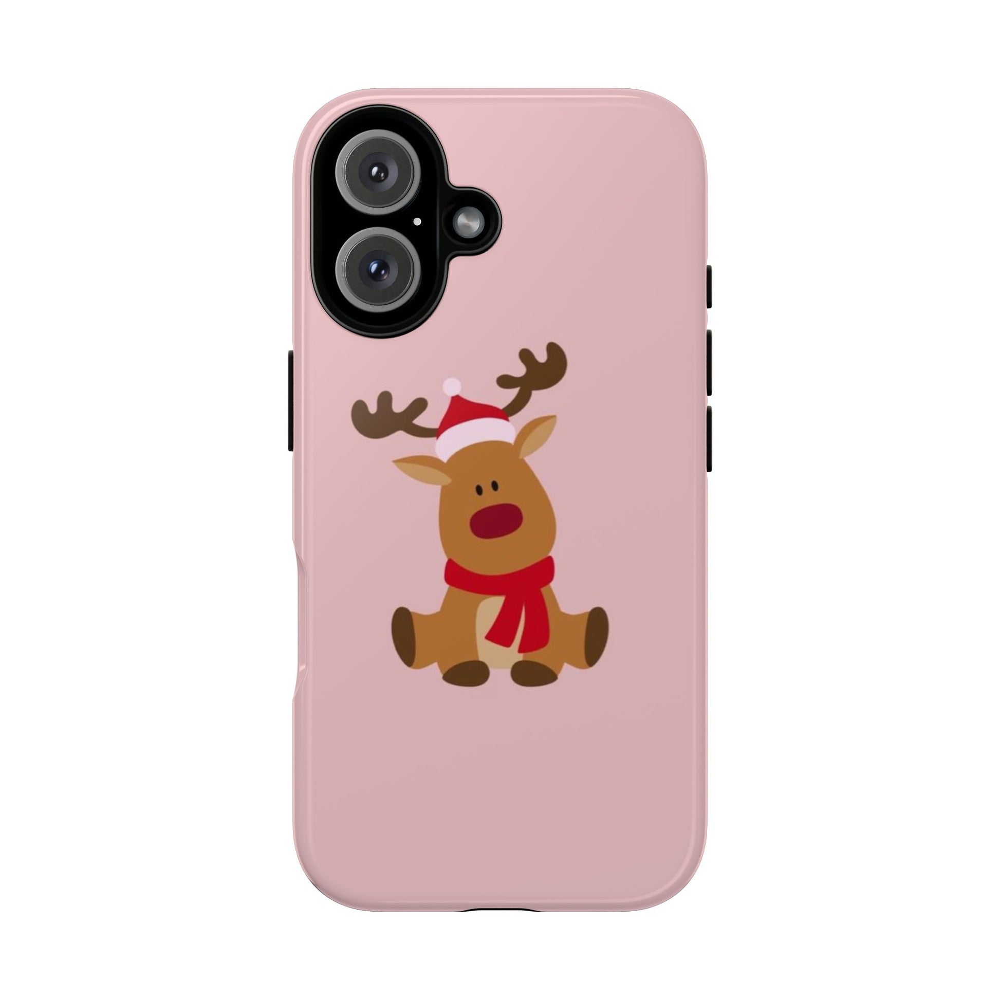 Lovely Christmas Reindeer Phone Case | iPhone, Samsung, Pixel - Personalized Stylish Crafts