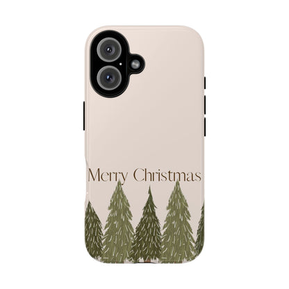 Merry Christmas Tree Phone Case | Best Gift for Holiday - Personalized Stylish Crafts