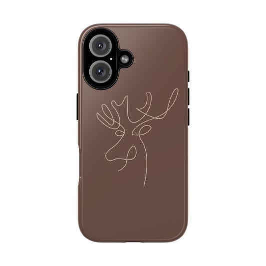 Christmas Reindeer Phone Case | iPhone Samsung Galaxy Google Pixel - Personalized Stylish Crafts