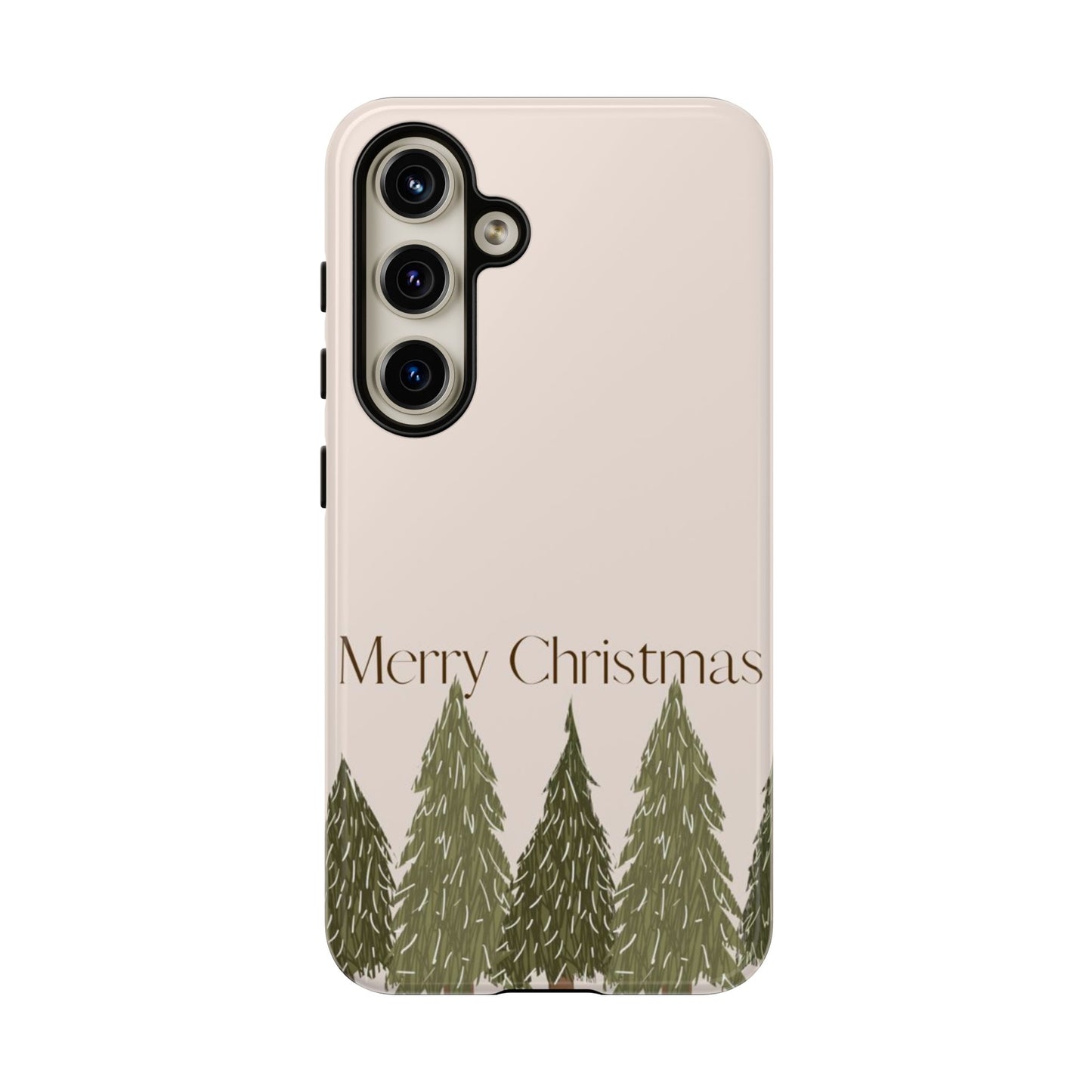 Merry Christmas Tree Phone Case | Best Gift for Holiday - Personalized Stylish Crafts