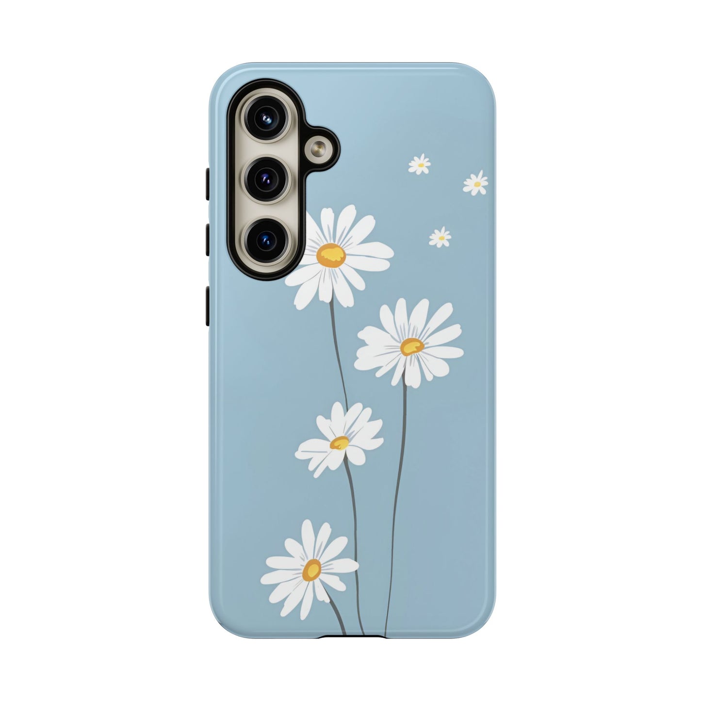 Custom Glossy & Matte Phone Case with Aesthetic Floral Design - Personalized Stylish Crafts