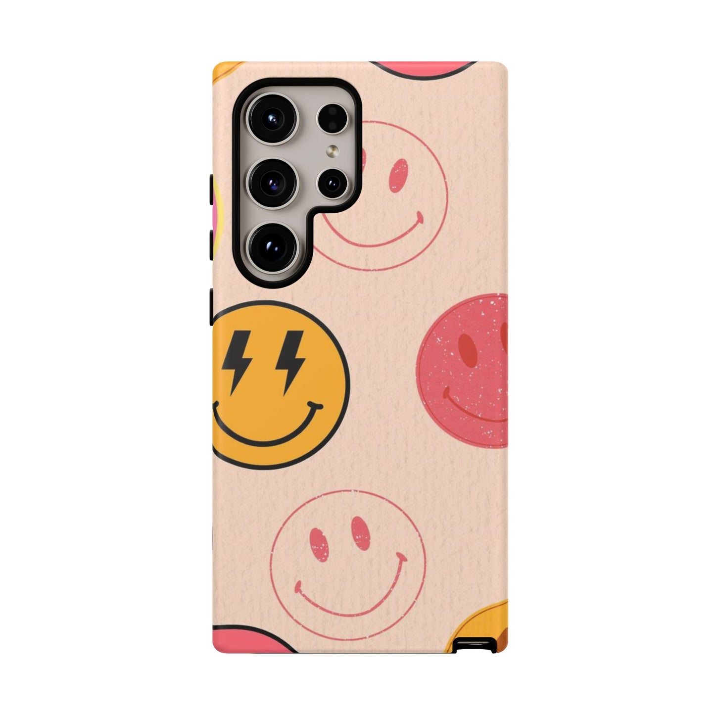 Smiley Pattern Phone Case | Fun Design for iPhone, Samsung, Pixel - Personalized Stylish Crafts