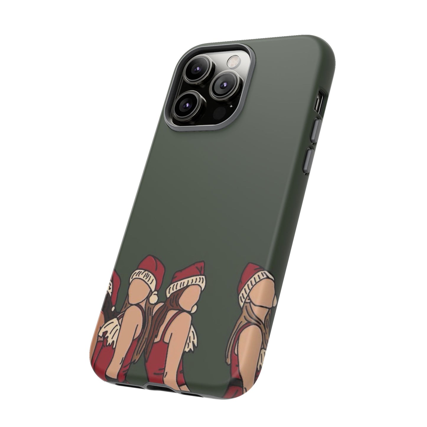 Santa Squad Christmas Phone Case | iPhone, Samsung, Pixel - Personalized Stylish Crafts