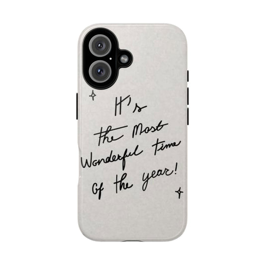 It's The Most Wonderful Time of the Year | iPhone Samsung Galaxy - Personalized Stylish Crafts