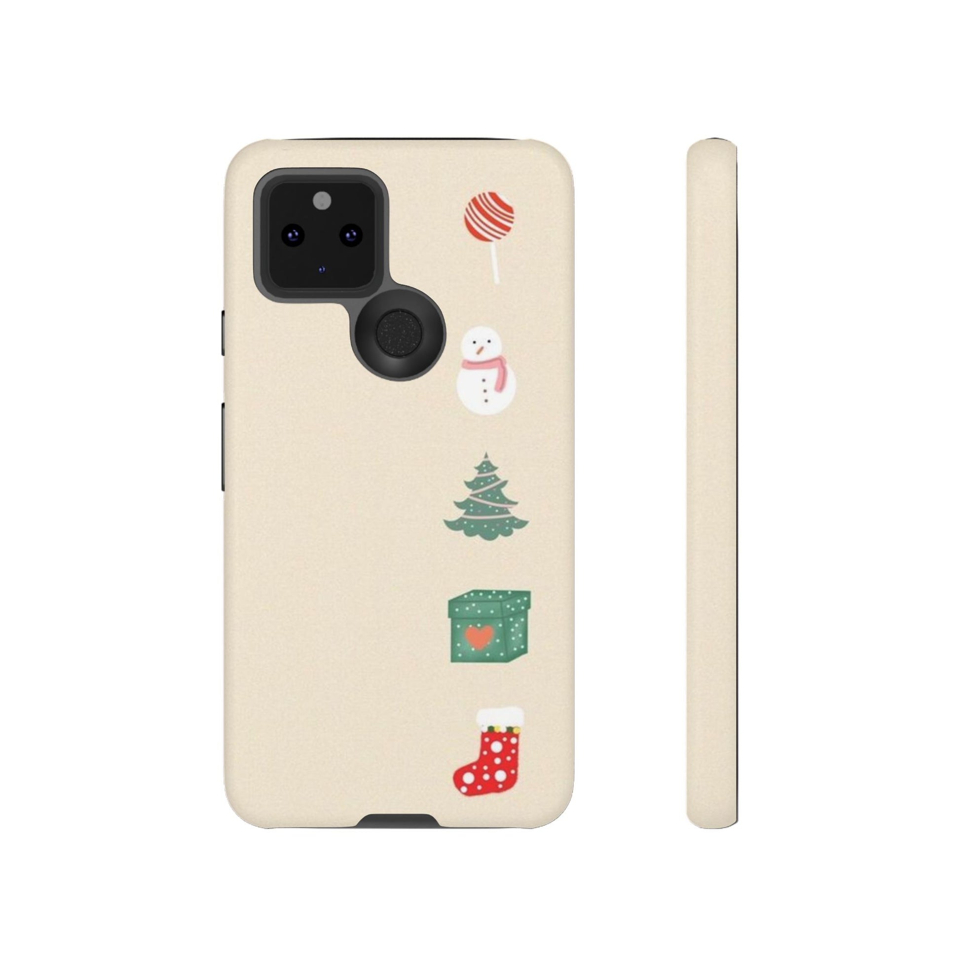 Minimalist Christmas Tree Phone Case | iPhone, Samsung, Pixel, Gift - Personalized Stylish Crafts