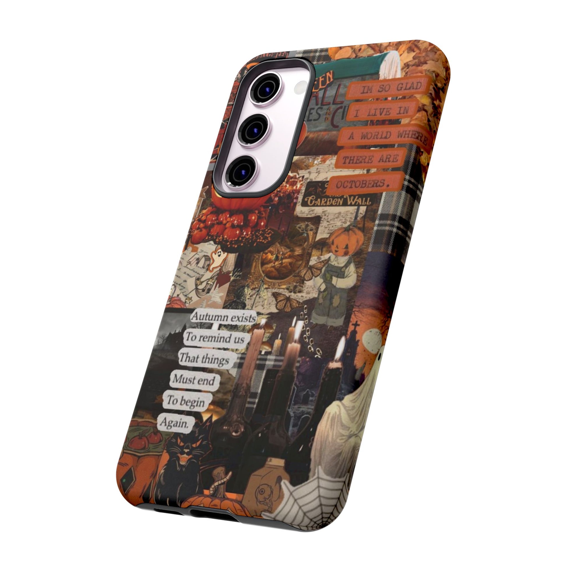 Personalized Halloween Samsung Case – Glossy & Anti-Scratch - Personalized Stylish Crafts