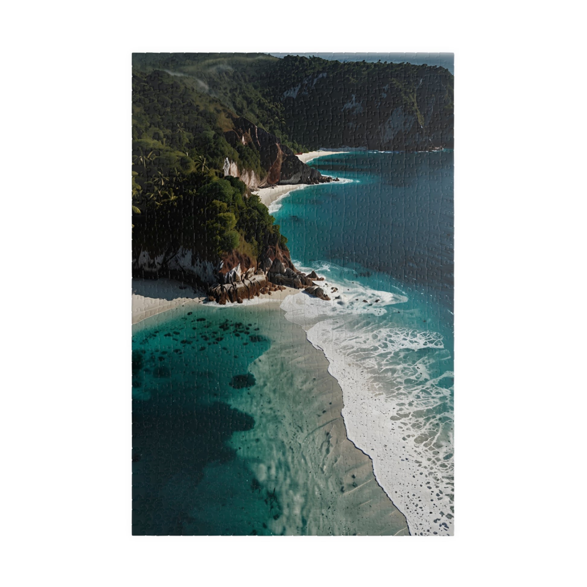 Sunset Cliff Jigsaw Puzzle - Perfect Gift for Holidays - Personalized Stylish Crafts