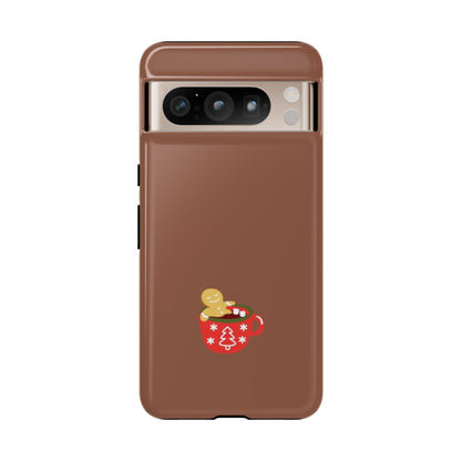 Gingerbread Christmas Phone Case | iPhone, Samsung, Pixel - Personalized Stylish Crafts